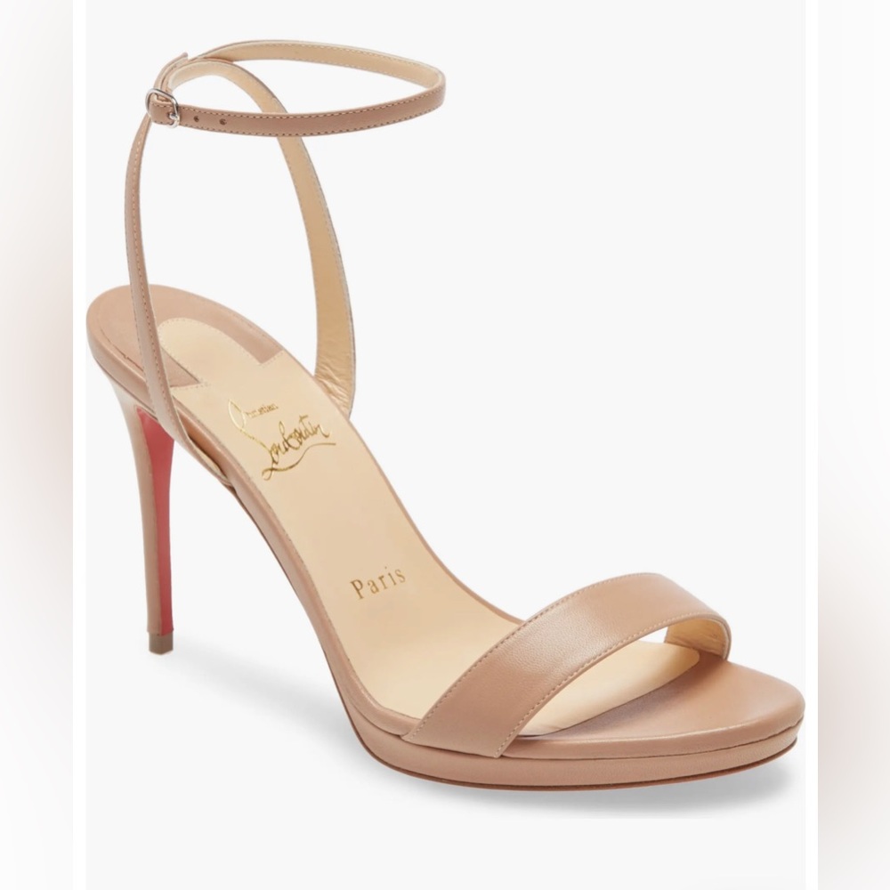 Christian Louboutin Loubi Queen Ankle Strap Sandal